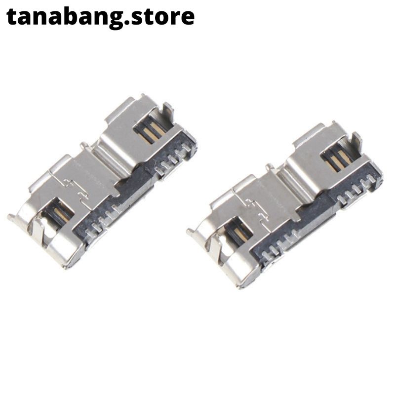 Micro 3.0 Female Socket DIP Type B USB 3.0 Connector for Mobile Hard Disk Drives Data Interface