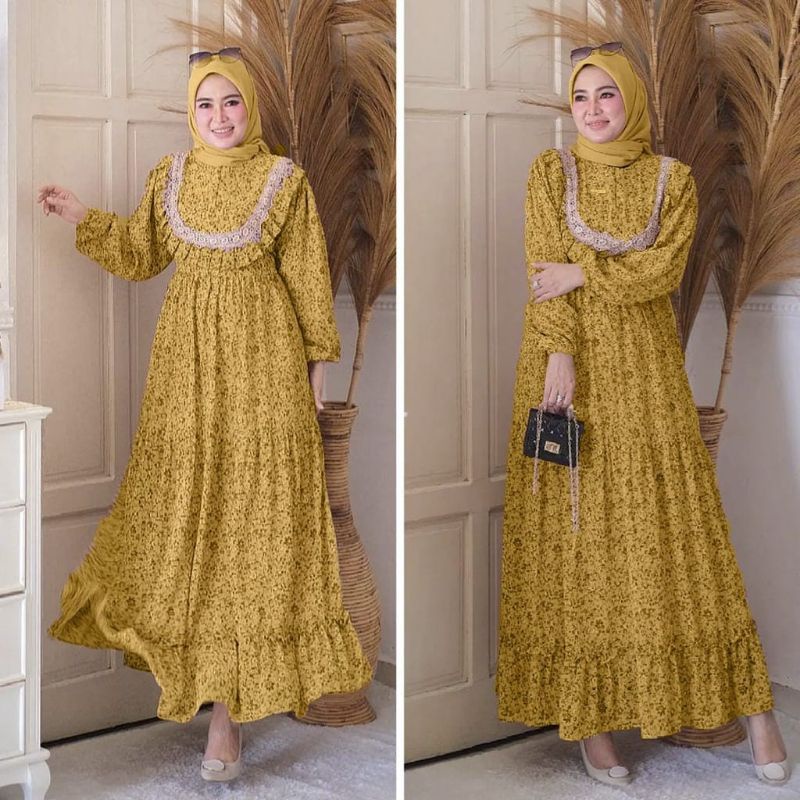 MAXI GAMIS SYAKURA DRESS ld 110