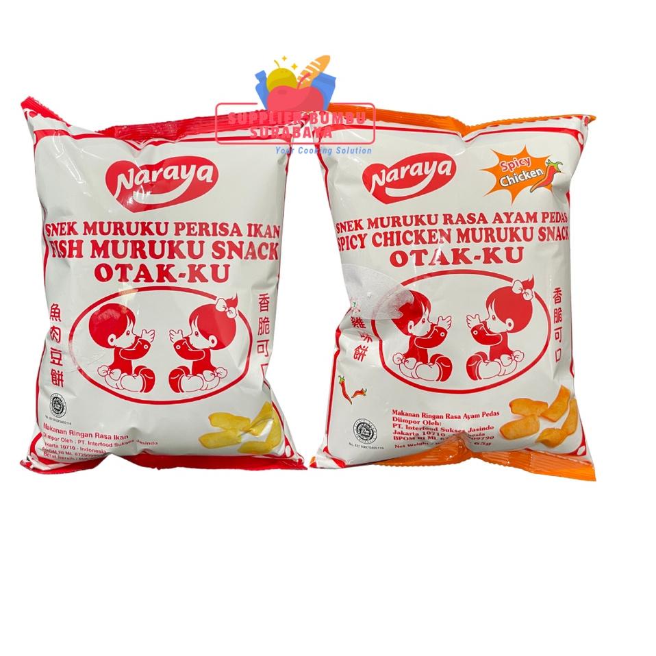 

ぃ Naraya Otak Ku Otakku Maruku Fish / Snack Otak-Otak / Snek Ikan 65g づ