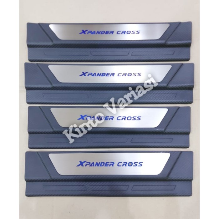 Sill Plate Sill Plate / Sill Plate Samping Xpander Cross Tanpa Lampu Hitam
