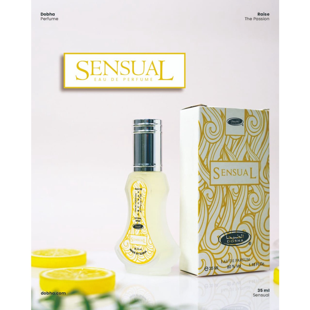 Parfum Minyak Wangi Dobha Spray Sensual 35ml Original