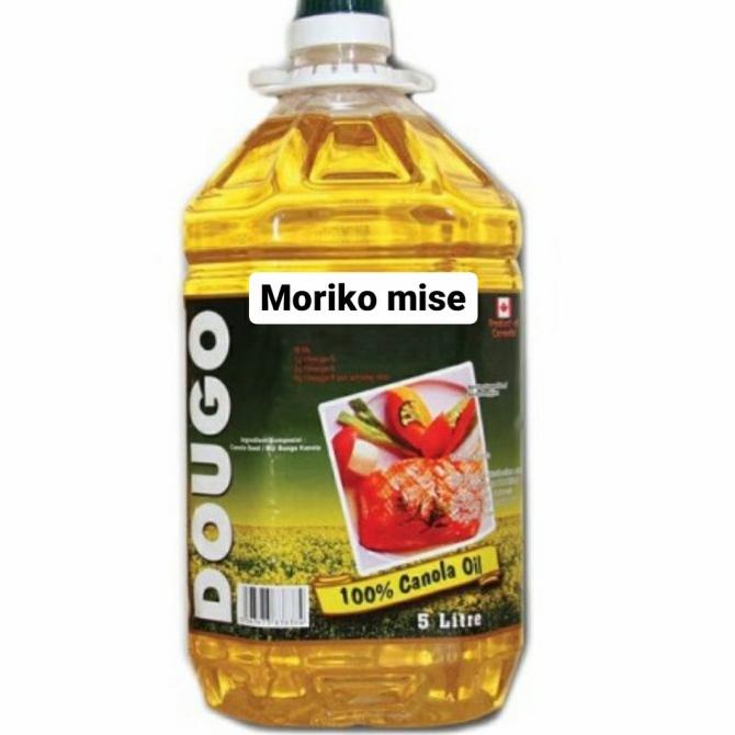 

dougo canola oil 5 liter minyak goreng / minyak dougo 100% pure canola
