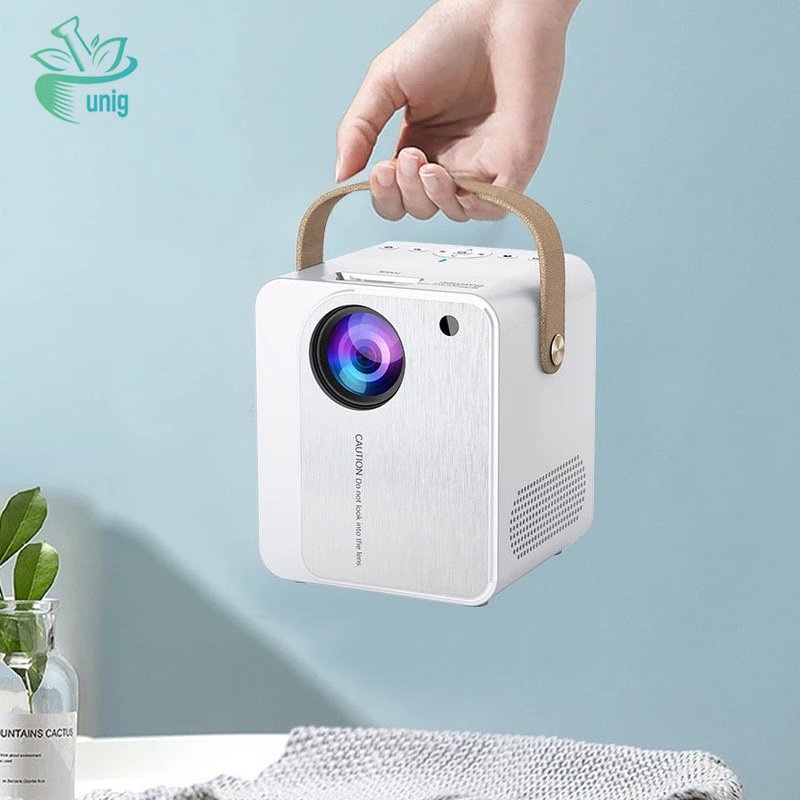 (𝐆𝐫𝐚𝐭𝐢𝐬 𝐎𝐧𝐠𝐤𝐢𝐫) Proyektor HD Smart Projector 1080P &amp; 4K With WiFi &amp; Bluetooth 150 ANSI 8000 Lumens