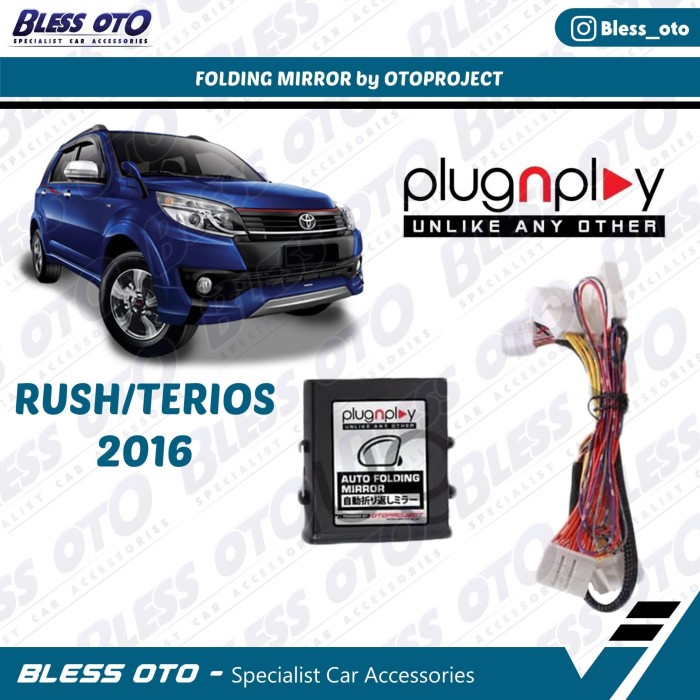 Auto Folding Mirror / Modul Retract Spion Rush 2016