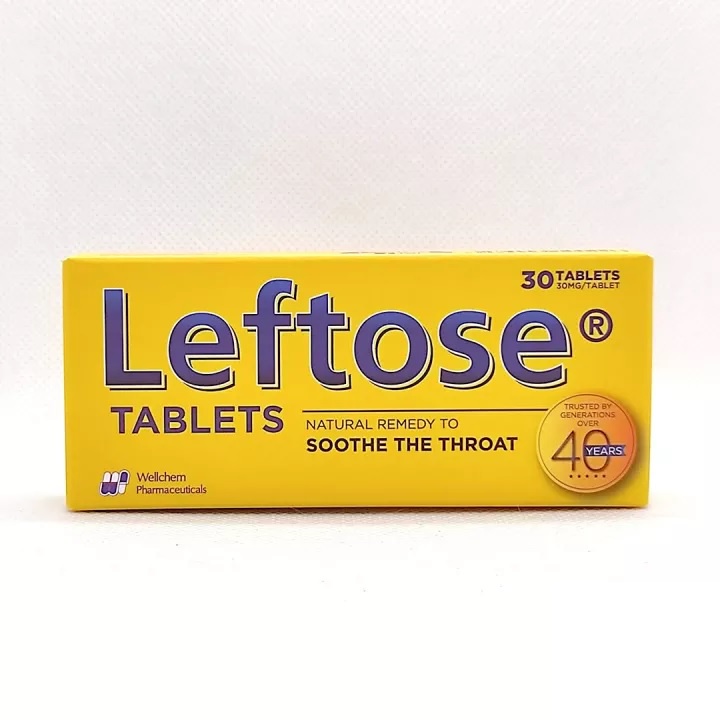 

LEFTOSE Chesty Coughs & Sore Throats 30mg