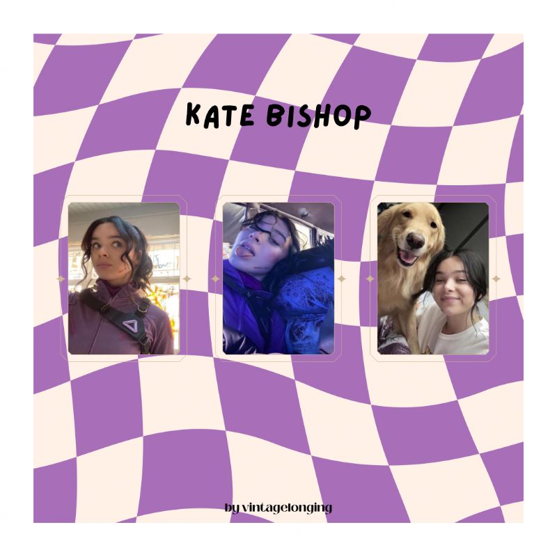 kate bishop photocard | MINIMAL ORDER 4 PCS (READY STOCK)