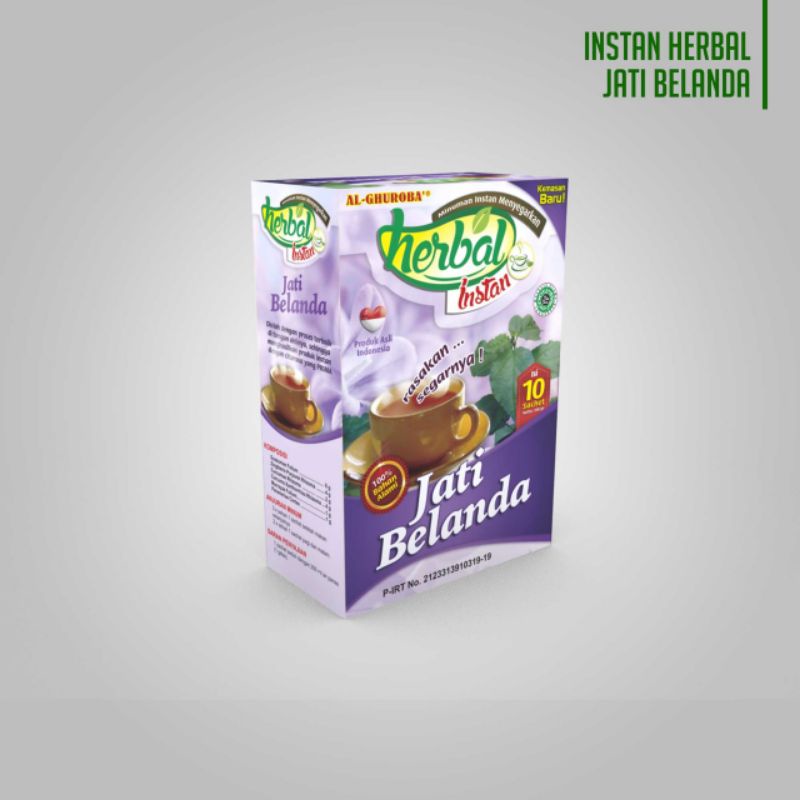 

Minuman Instan Herbal Jati Belanda Serbuk Murah Original