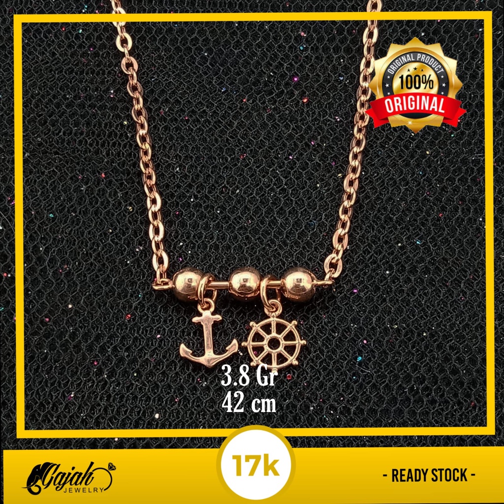 Kalung Emas 17K - 3.8 gr Kadar 750 - 735