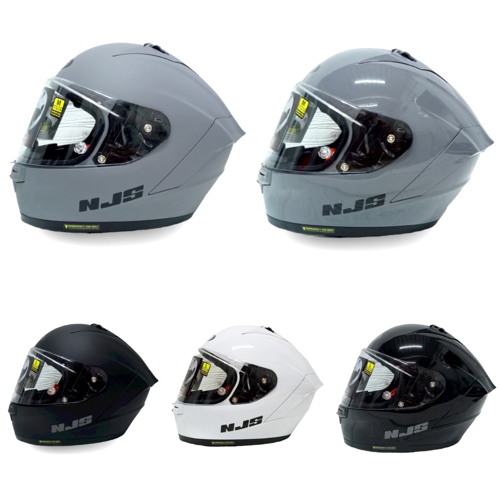 Njs Zx1R solid Helm Njs Zx 1R Solid Polos