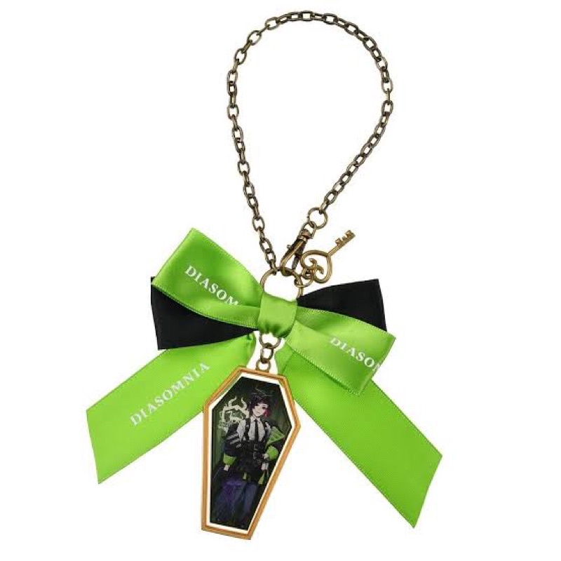 Disney Twisted Wonderland Ribbon Bag Charm  Chain Lilia