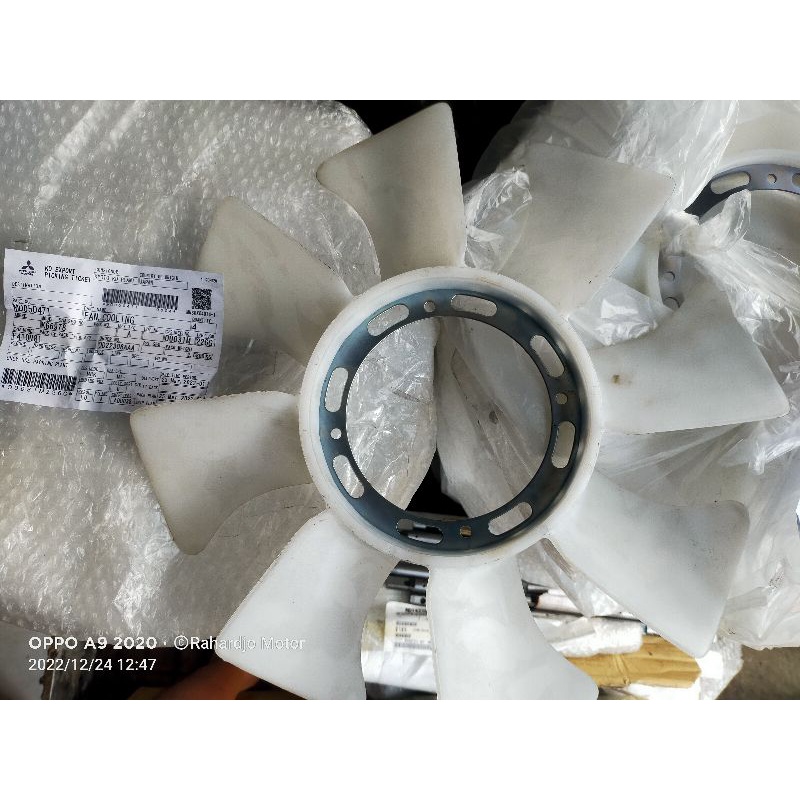 FAN COOLING/KIPAS RADIATOR MITSUBISHI L300 DIESEL/DISEL/KUDA/CYCLONE/SIKLUN MD050471 ORI JAPAN/ORI I