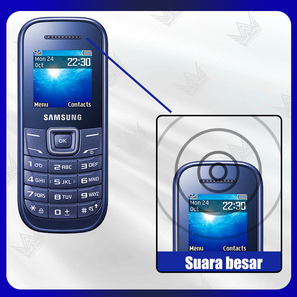 Hp samsung GSM gt e1205/e1200 murah baru single sim