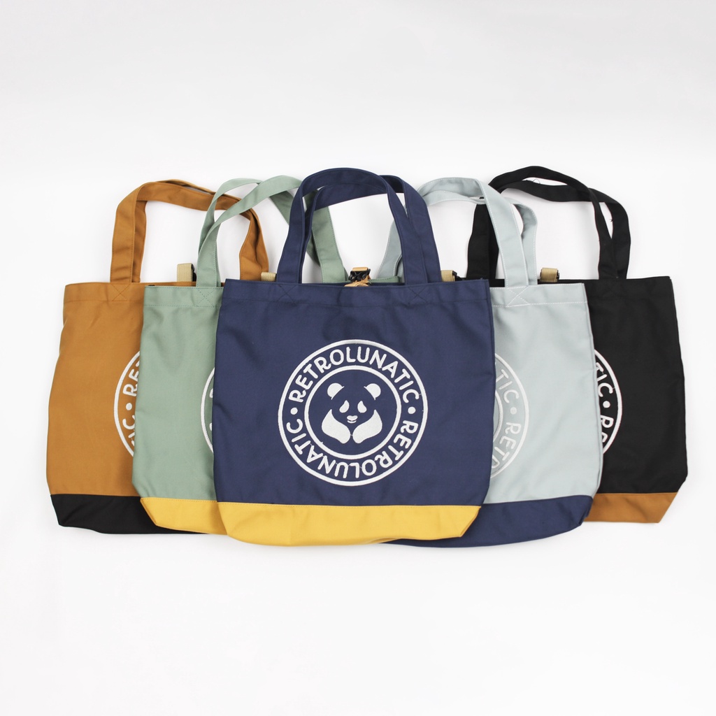 Retrolunatic Tote Bag I Tote Bag Kanvas Premium series Kanva