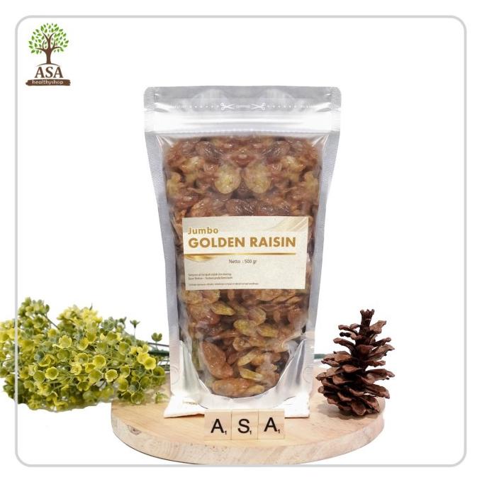 

JUMBO GOLDEN RAISIN 500 GRAM