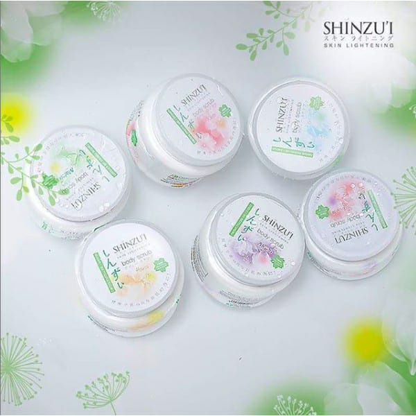 ~ PIYOSHI08 ~ SHINZUI Skin Lightening Body Scrub 110gr &amp; 200gr PC23