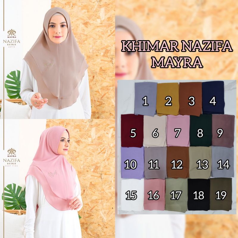 KHIMAR NAZIFA BY MAYRA