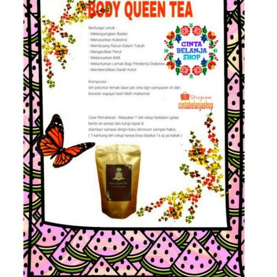 

[Seri](V77K)-☎) body queen tea plus TEH DETOX /TEH HERBAL/TEH BODY siap dikirim