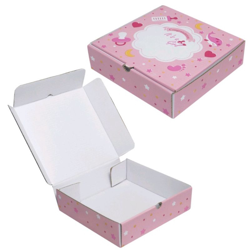 

BOX HAMPERS LENGKAP KARTU UCAPAN, STICKER BOX, BUBLE WRAP/ KARDUS HAMPERS