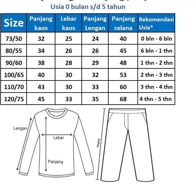 ⌤ Setelan Baju Tidur Kaos Lengan Panjang, Piyama Import Bayi Balita Batita, Anak Laki dan Perempuan PL21