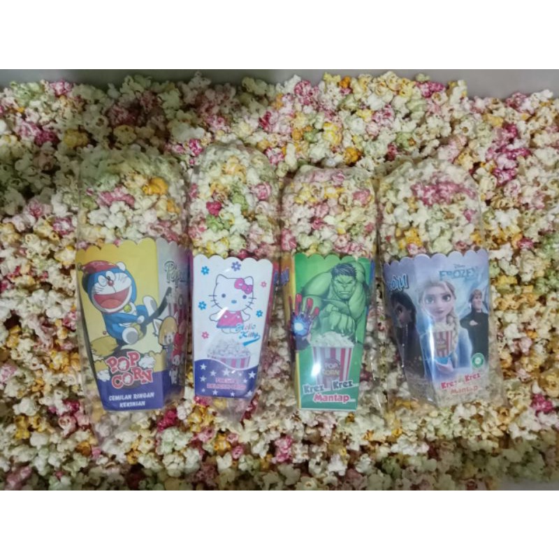 

Popcorn Manis Caramel Pelangi Berbagai Rasa (Mix Rasa)