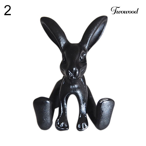 Twowood 1Pc Wanita Kelinci Lucu Hewan Alloy Ear Stud 3D Bunny Earring Fashion Perhiasan