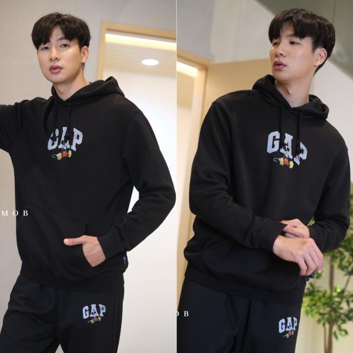 Hoodie Gap x Disney Mickey Mouse Black Original