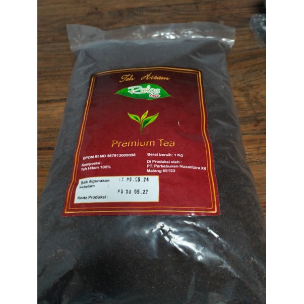 

Teh Hitam Premium Original Granule 1 Kg - Granule / High Grade Moderate