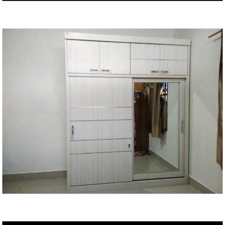 Lemari Pakaian sliding jumbo Kayu FERRARI