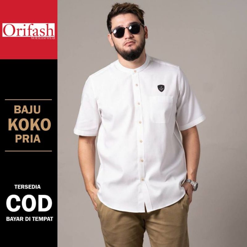 Baju koko kurta premium distro excellent quality lengan pendek