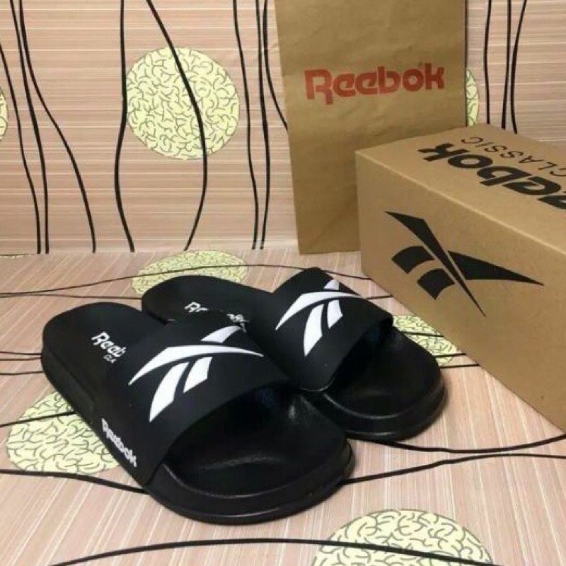 Sendal Slop Pria Wanita Sendal Karet  Sendal reebok Termurah