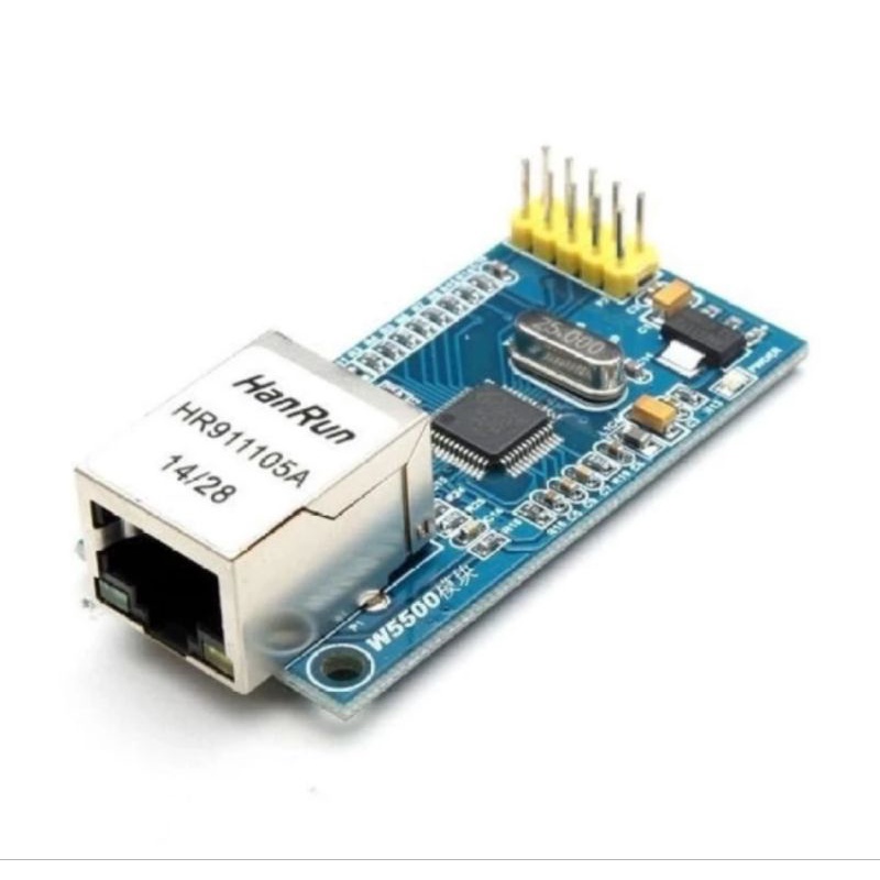 W5500 W 5500 Ethernet network module MIKROKONTROLER PROGRAM OVER W510 sensor