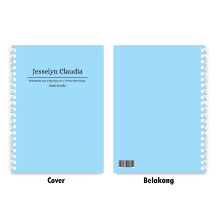 NOTEBOOK SPIRAL A5 // CUSTOM