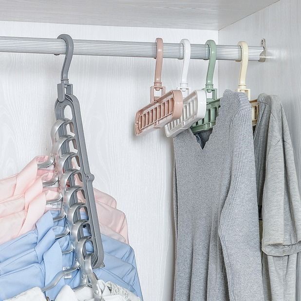 Magic Hanger Baju 9 in1 Multifungsi Gantungan Desain Minimalis Dilengkapi 9 lubang