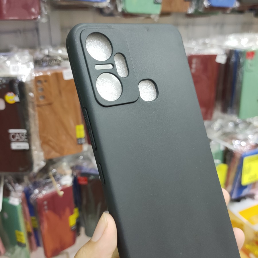 INFINIX SMART 6 PLUS CASE BLACK PREMIUM BLUDRU SOFTCASE HITAM FULL SOFT CASING PROTECT CAMERA COVER PELINDUNG KAMERA