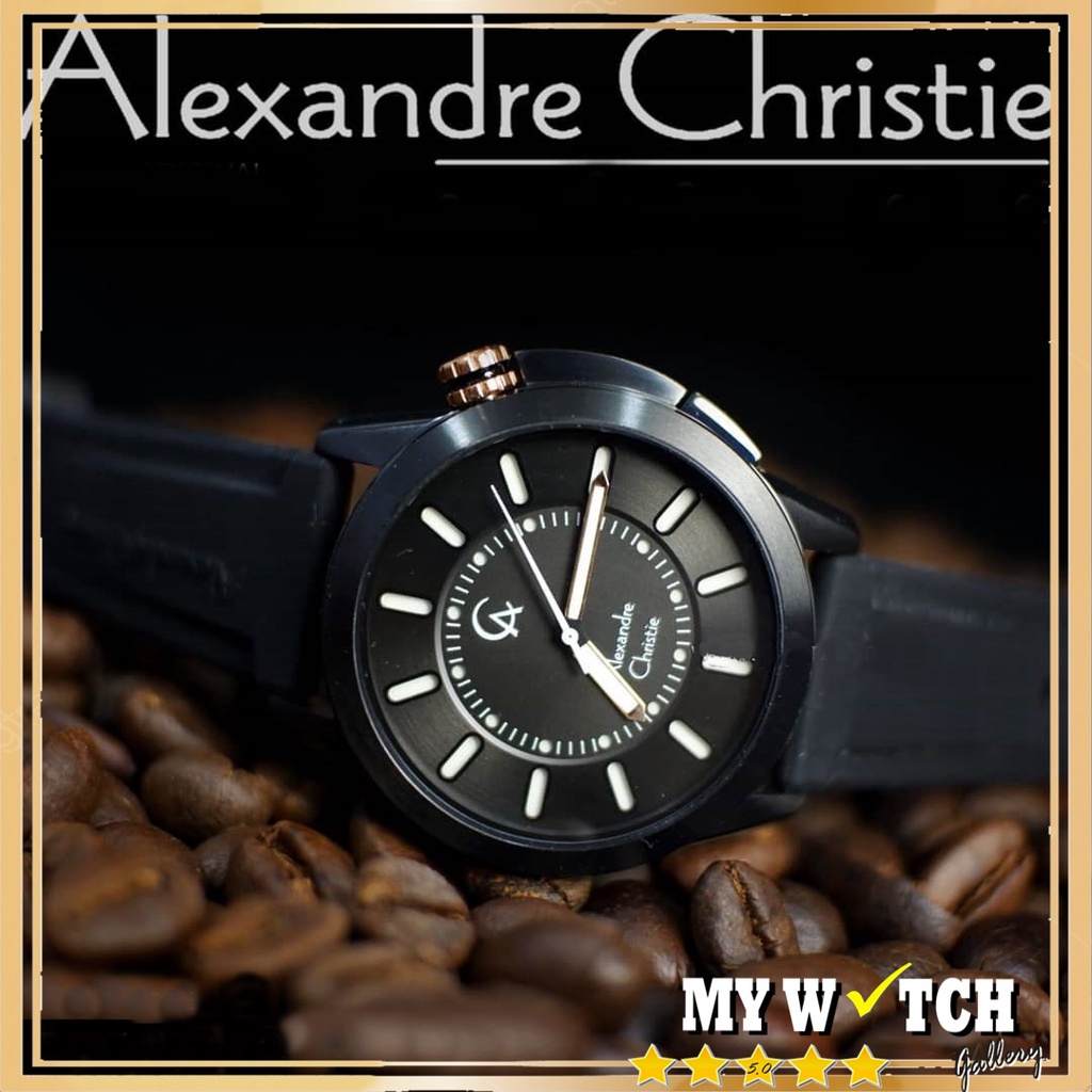 Alexandre Christie / Alexander AC 8632 MH Jam Tangan Pria Original