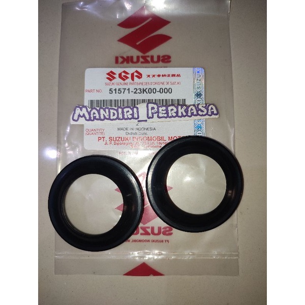 Seal Tutup Debu Oil Sil Abu As Shock Shockbreaker Depan Suzuki GSXR GSX R150 150 S R BANDIT Isi 2 Pcs