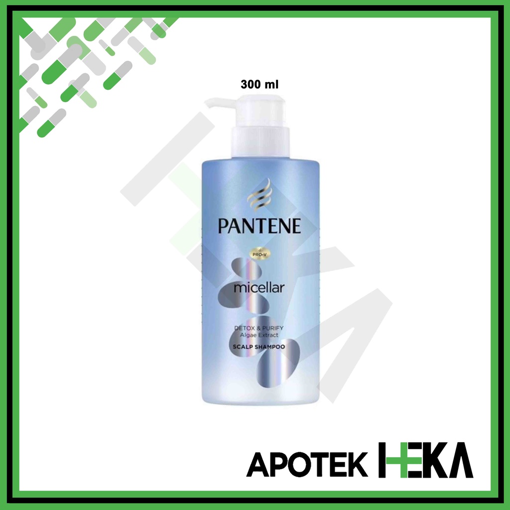 Pantene Shampoo Micellar Water Detox &amp; Purify - D&amp;P (SEMARANG)