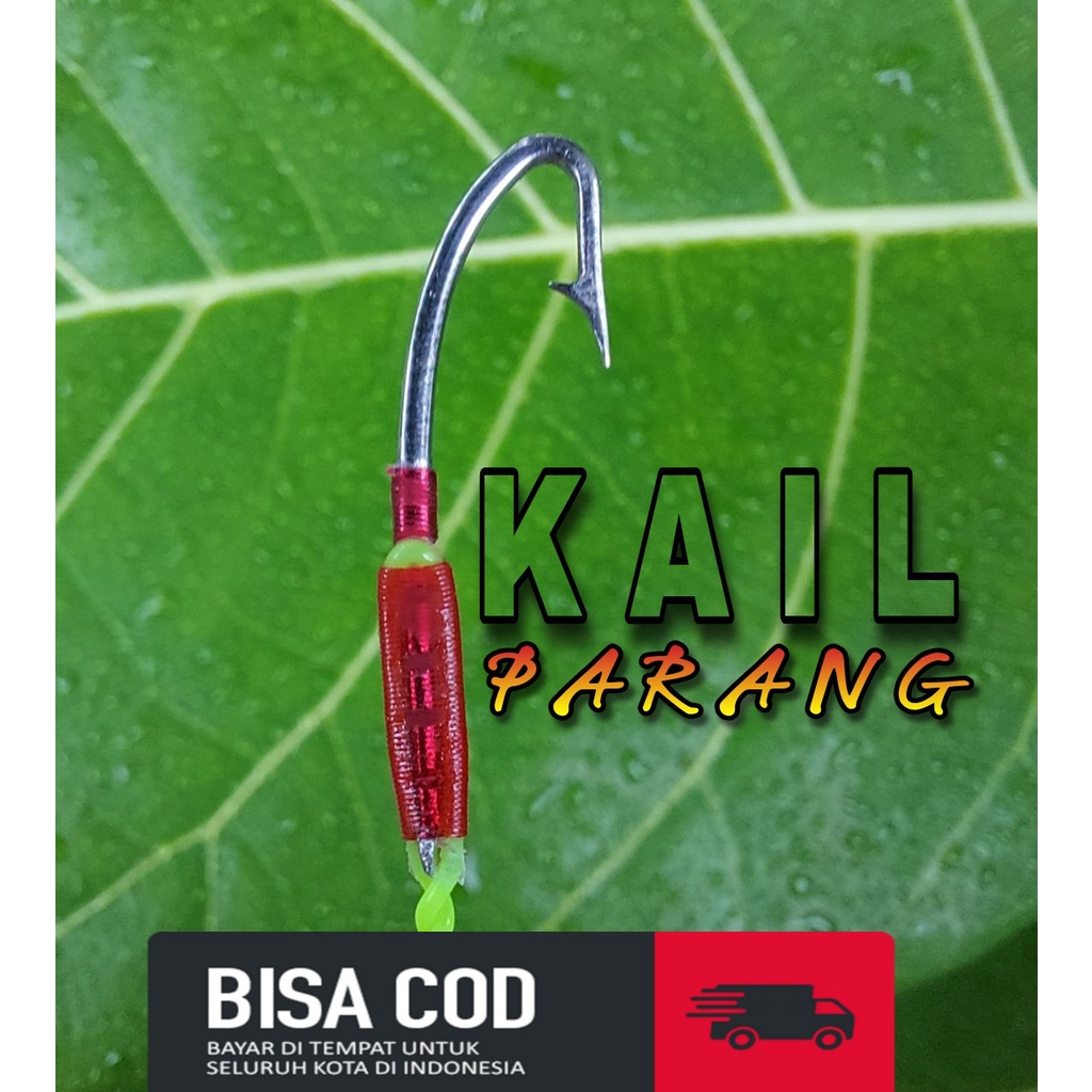 Kail belut, Urek Belut bahan Baja Model parang