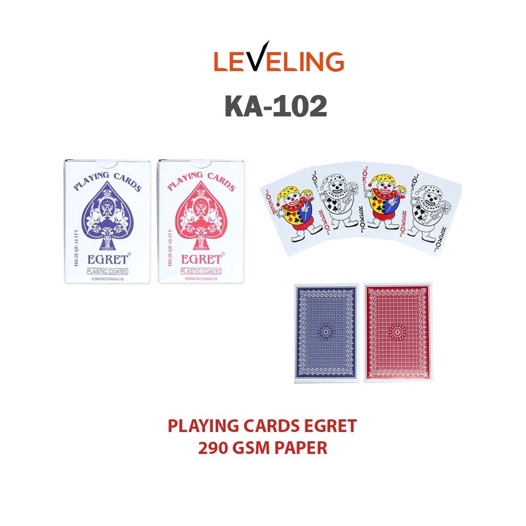 KARTU REMI - Playing Card Permainan Kartu Remi Permainan Sulap