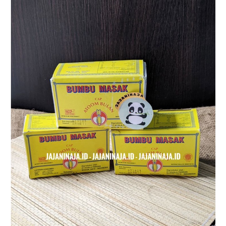 

1 Box Bumbu Asin Gurih Atoom Bulan