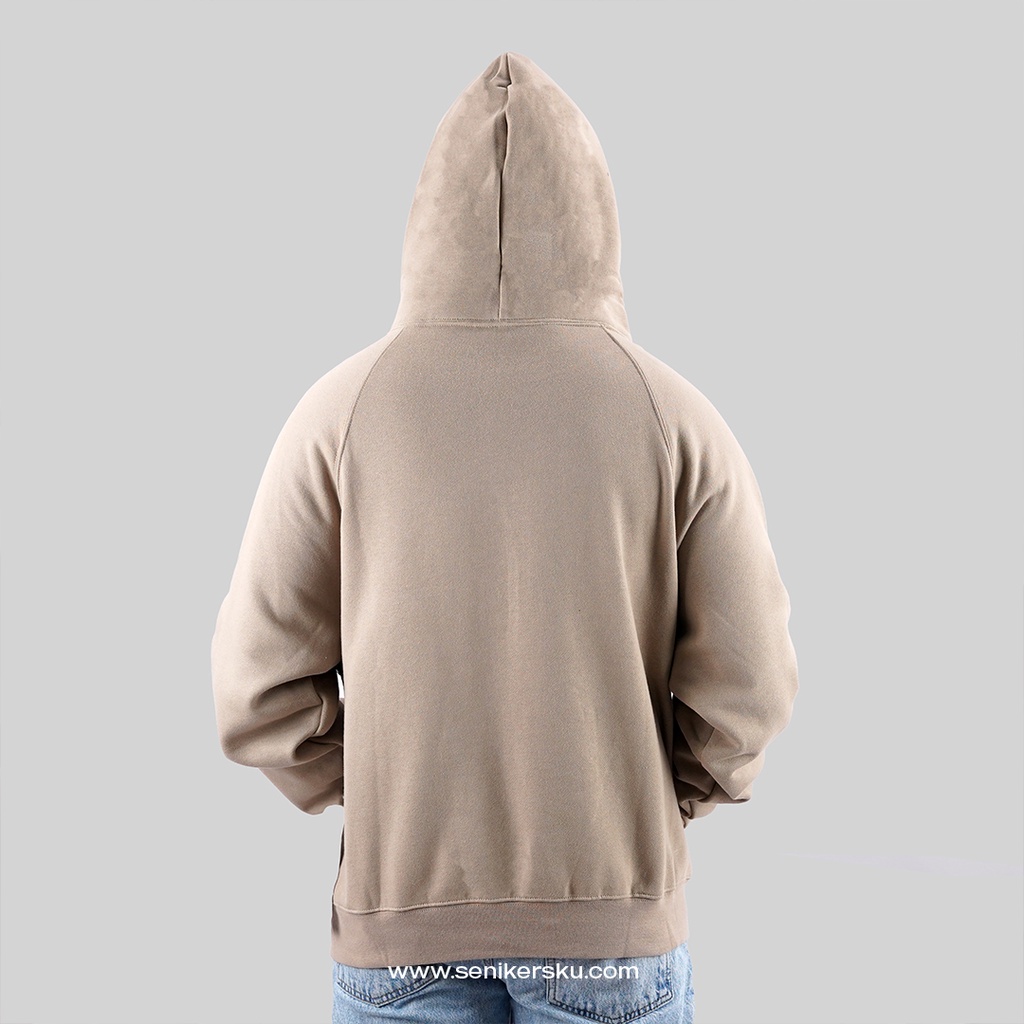 Essentials FOG 3D Silicon Applique Hoodie Olive