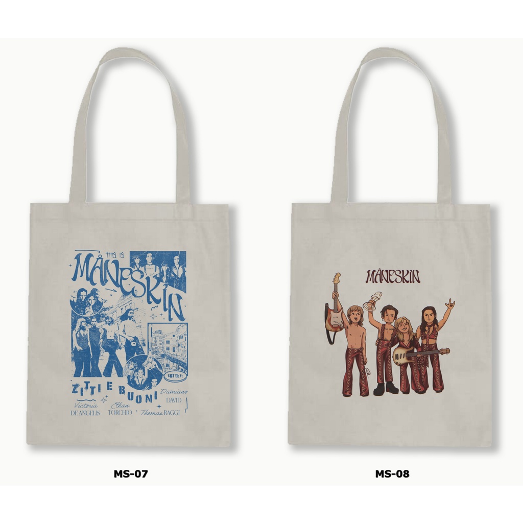 TOTE BAG BLACU - MANESKIN