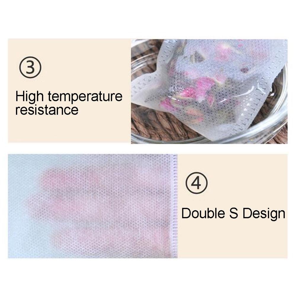 Kantung Kertas Teh 100 PCS - Katong Kertas Tea Bag 6x8 cm