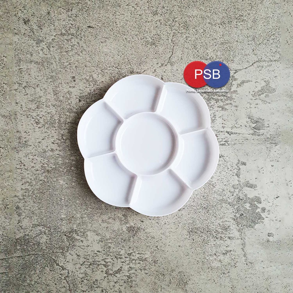 

Palet Lukis Plastik Bunga / Plastic Palette