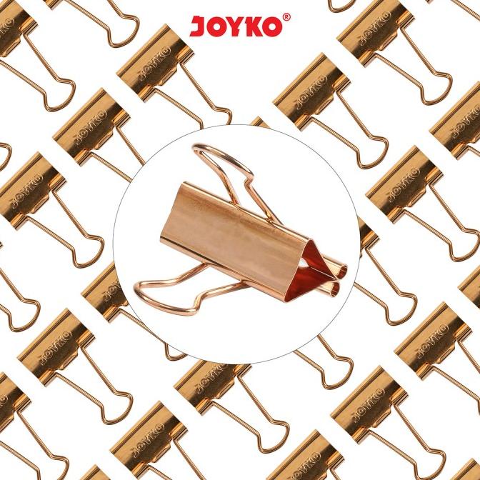 

Binder Clip Klip Penjepit Kertas Joyko Rose Gold RG