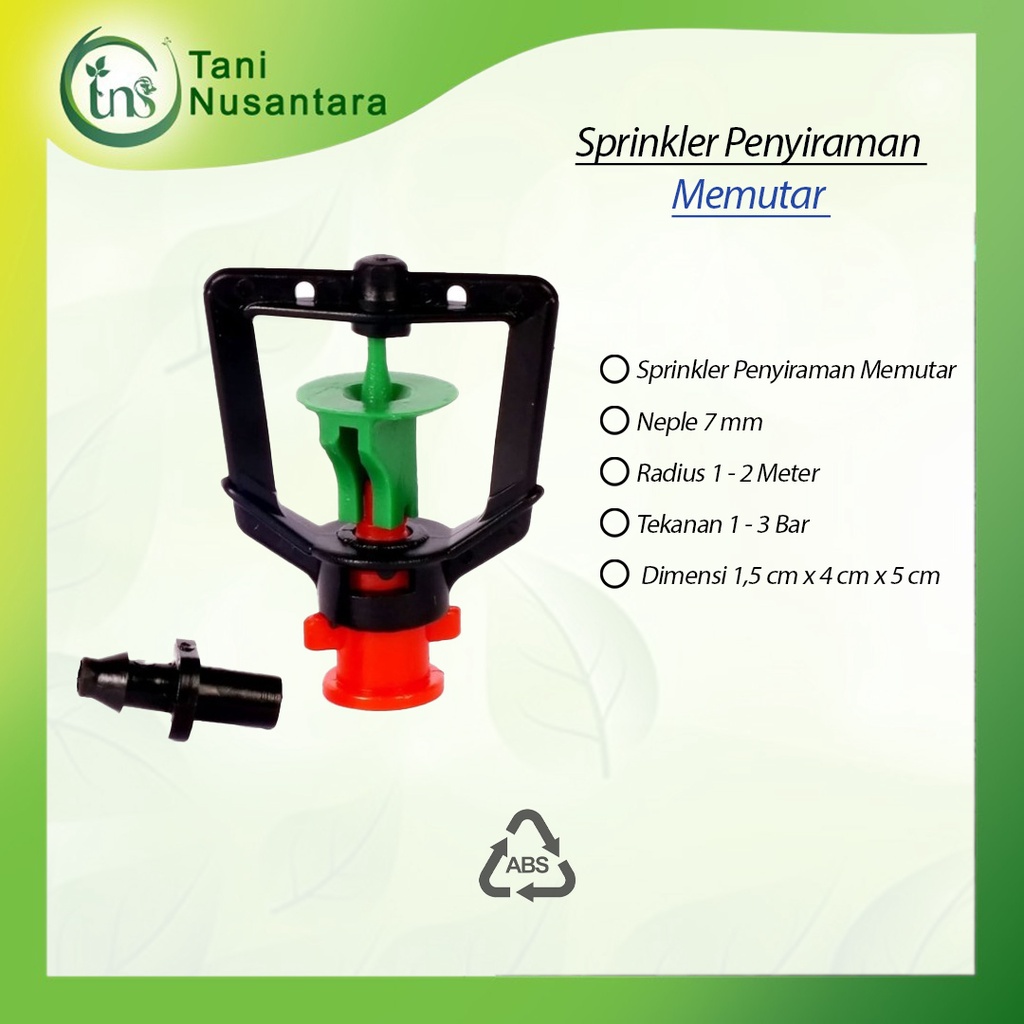 Sprinkle Penyiraman Pembiasan Air Hujan Taman - Sprinklers Memutar