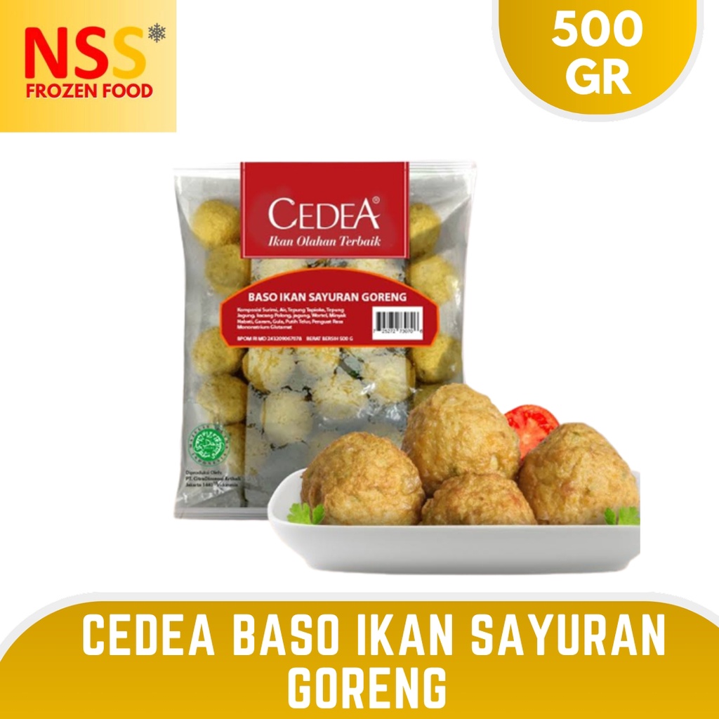 

CEDEA BASO IKAN SAYUR GORENG 500GR