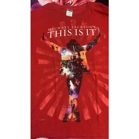 kaos vintage michael jackson