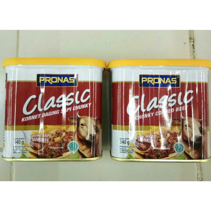 

Widyatmogrosir - Pronas Classic Kornet Sapi Chunky (340 Gr)