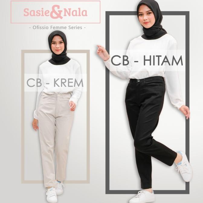 Celana Wanita bahan Twill Stretch-Lengkap ukurannya